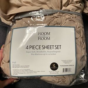 Tan Sheet Set